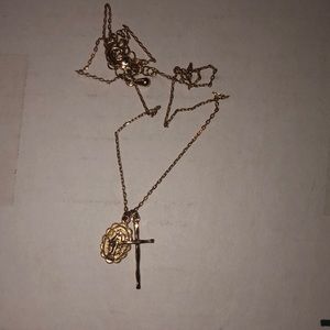 Gold Cross Necklace